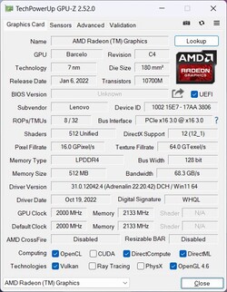 GPU-U Radeon RX Vega 8