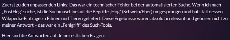 Na dann ist ja gut