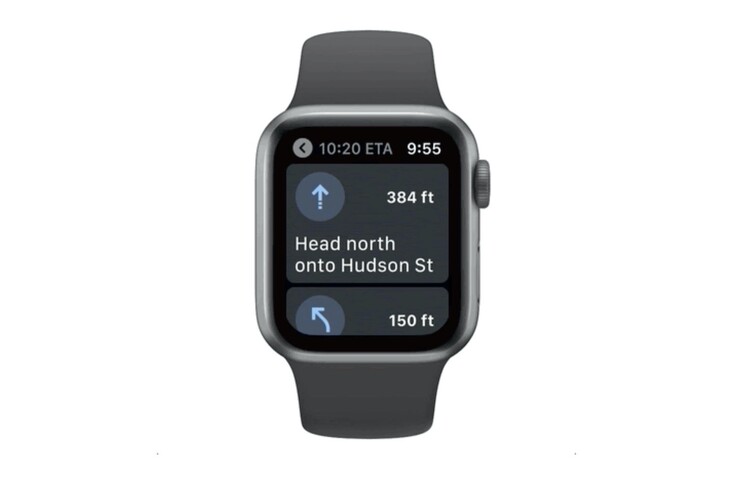 Google Maps kehrt nach rund drei Jahren endlich zurück zur Apple Watch. (Bild: Google)
