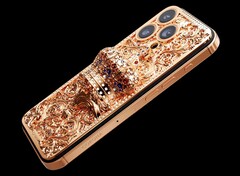 Das Gehäuse des neuesten iPhone 16 Pro Max wird aus einem 1 Kilogramm Block Gold gegossen. (Bildquelle: Caviar)