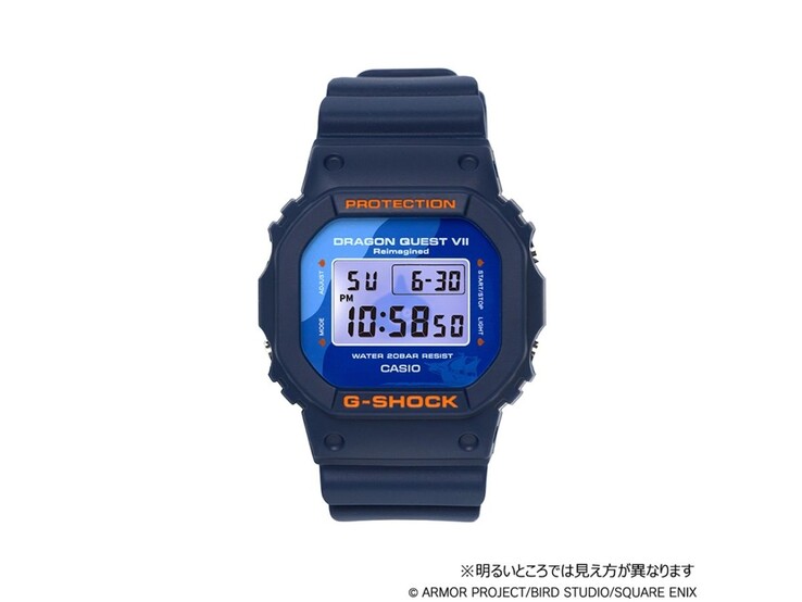 Die Casio G-Shock x Dragon Quest VII Reimagined DW-5600X. (Bildquelle: Square Enix)