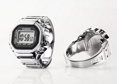 Casio soll der CRW-001 bald eine zweite Ring Watch im G-Shock-Design zur Seite stellen. (Bildquelle: Casio)