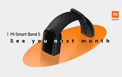 Das Xiaomi Mi Band 5 wird außerhalb von China als Mi Smart Band 5 vermarktet werden. (Bild: Xiaomi)