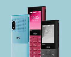 Das HMD 130 Music und das HMD 150 Music packen einen großen Lautsprecher auf die Rückseite. (Bildquelle: HMD Global)