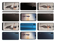 Alle P20-Modelle in einem Bild vereint: Evan Blass zeigt uns die neue Huawei P-Serie.