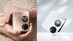 Huawei hat heute auch für seine internationalen Fans das Huawei P50 Pocket Foldable in Weiß und Gold vorgestellt.