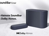 LG stellt mit der Eclair eine besonders kompakte Soundbar vor. (Bild: LG Electronics)