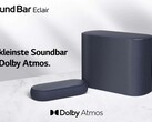 LG stellt mit der Eclair eine besonders kompakte Soundbar vor. (Bild: LG Electronics)