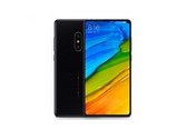 Das Mi Mix 2S mit Kamera im rechten oberen Winkel und untenrum reduziertem Rand.
