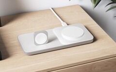 Die Nomad Base One Max erweitert die reguläre Base One um einen Ladepuck für die Apple Watch. (Bild: Nomad)