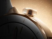 Die Oppo Watch X2 Mini kombiniert ein goldenes Gehäuse mit einem weißen Armband. (Bildquelle: Oppo)