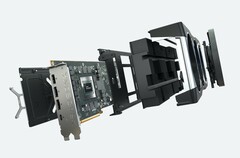Die AMD Radeon RX 6800 XT kann offenbar auch bei synthetischen Benchmarks mit der Nvidia GeForce RTX 3080 konkurrieren. (Bild: AMD)