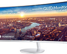 Samsung CJ791 QLED curved monitor with Thunderbolt 3 connectivity (Source: Samsung Newsroom)