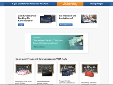 Dem LBB-Portal fehlen gut sichtbare Hinweise für das Ende der Visa-Karte. (Screenshot: Notebookcheck.com)