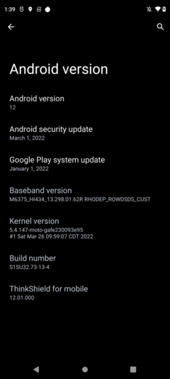 Software Motorola Moto G82 5G