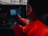 Smartscreen im Führerstand der Vectron X