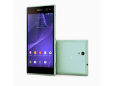 Das Galaxy Note 3 Neo hat es vorgemacht - auch das neue Sony Xperia C3 erscheint in Minzfarben (Bild: Sony)