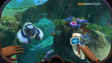 Im Bild: Ein Gameplay-Screenshot aus Subnautica.