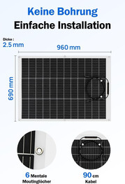 Technische Informationen (Bildquellen: Eco-Worthy)