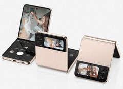 Galaxy Z Flip4: Foldable mit neuem SoC (Bild: Samsung, bearbeitet)