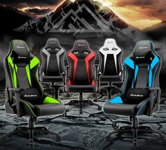 Trägt bis zu 150 Kilo: Sharkoon Elbrus 3 Gaming-Stuhl. 