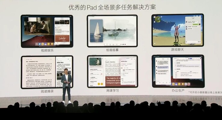 Und hier zeigt Xiaomi MIUI 13 auf Tablets wie dem Xiaomi Pad 5.