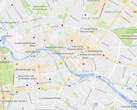 Hinter den leicht orange eingefärbten Bereiche vermutet Google Hot-Spots.