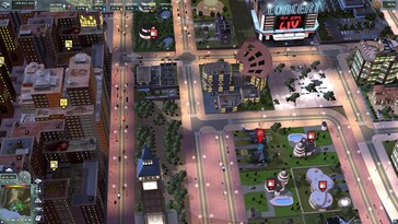 Im Bild: Ein Gameplay-Screenshot aus City Life 2008.