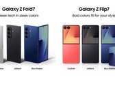 Alles vorab geleakt: Auch die Inhalte ganzer Samsung-Produktseiten zu Galaxy Z Fold7, Galaxy Z Flip7 und Galaxy Z Flip7 FE sind vorab geleakt. (Bildquelle: Samsung via Roland Quandt)