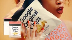 Google Japan bietet jetzt Kartoffelchips im Stil des Pixel 6 und des Pixel 6 Pro an. (Bild: Google)