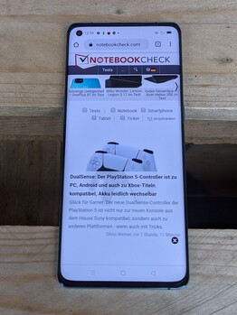 Oppo Reno4 Pro im Außeneinsatz