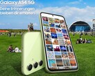 Das Galaxy A54 Smartphone mit 128GB Speicher ist bei Amazon erneut unter die 300-Euro-Schwelle gefallen (Bild: Samsung)