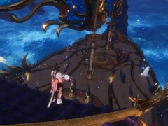 In Where Winds Meet hat scheinbar jemand über 36.000 Euro für ein riesiges Reittier in Form eines Bootes gezahlt. (Bildquelle: Julia_CaSsian via X) 