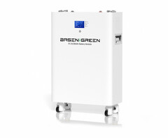 Batteriespeicher für Solaranlagen mit LiFePO4-Akkuzellen (Bild: Basen Green)