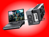 Der Win Max 3 ist an GPDs G2-eGPU-Dock angeschlossen