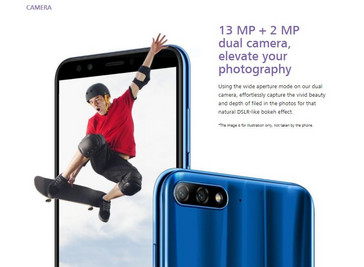 Huawei Y7 Prime (2018) Camera