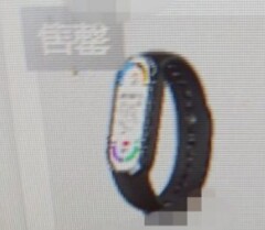 Xiaomi Mi Band 7: Ein kleines Foto zeigt den Preis der NFC-Version und möglicherweise ein größeres Display (Bild via igeekphone)