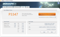 3DMark 11 im Akkubetrieb