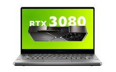 Gaming-Notebooks werden im nächsten Jahr dank Nvidia GeForce RTX 3000 massive Leistungs-Upgrades erhalten. (Bild: Asus / Nvidia / Notebookcheck)