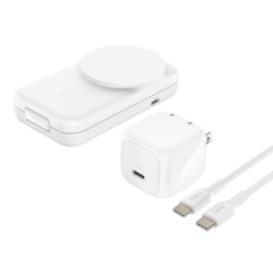Belkin UltraCharge faltbare magnetische 2-in-1-Ladestation