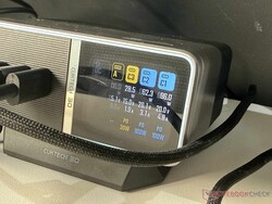 Dreimal USB-C in Nutzung