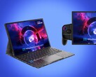 Das Lenovo Legion Go Fold verwandelt sich vom 7,7 Zoll Tablet in einen 11,6 Zoll Gaming-Handheld.