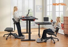 Ergonomischer Arbeiten und Zocken mit dem Newtral MT-M Standing-Mate.