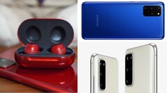 So schön bunt: Samsung bereitet für einige Märkte auch andere Farbvarianten wie Cloud White sowie Blau und Rot vor.