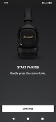 Joystick 2x drücken = Bluetooth Pairing