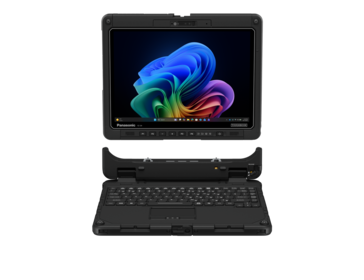 Panasonic Toughbook FZ-34 mit seiner abnehmbaren Tastatur