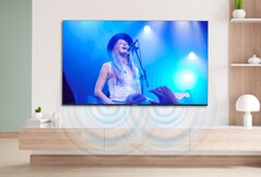Der Xiaomi Smart TV X besitzt einen Metallrahmen und zumindest an drei Seiten sehr schmale Bildschirmränder. (Bild: Xiaomi)