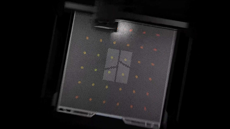 Eine speziell codierte Druckplatte ist vorhanden (Bildquelle: Bambu Lab)