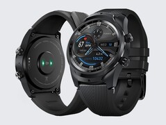Auch die neue TicWatch Pro 4G/LTE bevorzugt das klassische Uhrendesign, diesmal allerdings ohne Lederarmband.