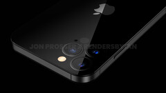 Das Apple iPhone 14 erhält ein grundlegend überarbeitetes Design ohne Notch oder Kamerabuckel. (Bild: Jon Prosser / Ian Zelbo)